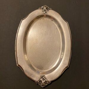 Holmes & Edwards Serving Tray Spring Garden International Silver Co. #2013